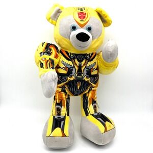 Build A Bear Transformers Bumblebee Plush Stuffed‎ Animal Toy Collectible